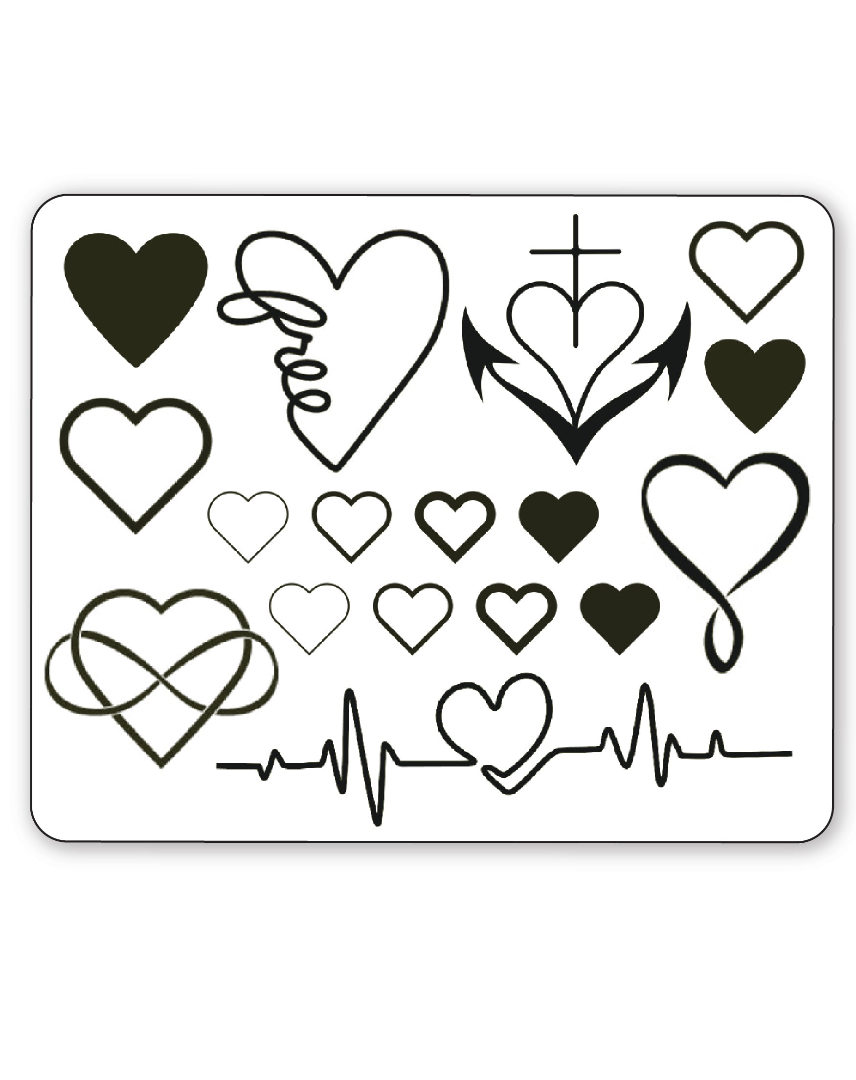 Lover at Heart Semi-Permanent Tattoo Pack